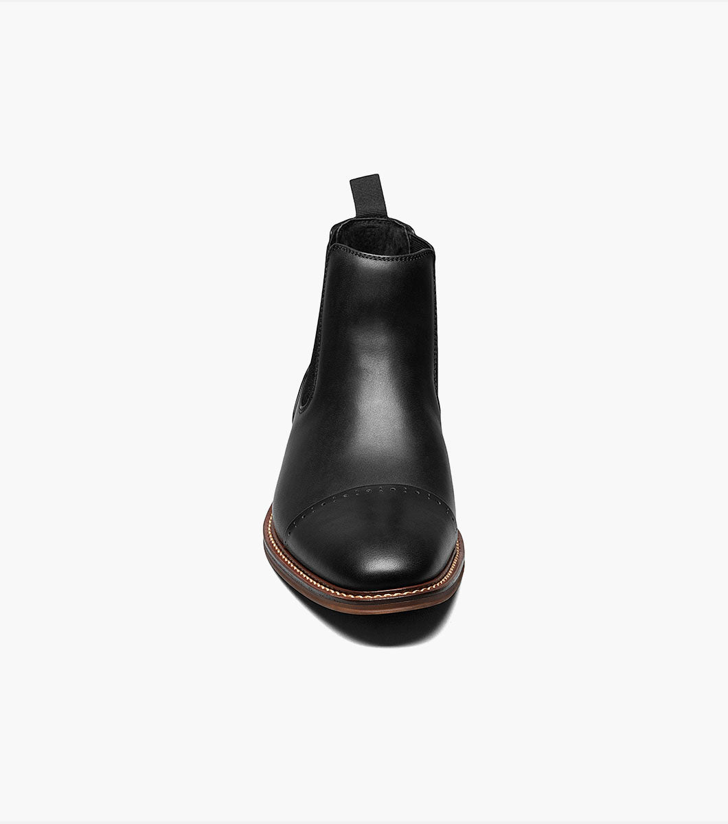 Stacy Adams Maury Cap Toe Chelsea Boot by Stacy Adams Shoes - 11.5