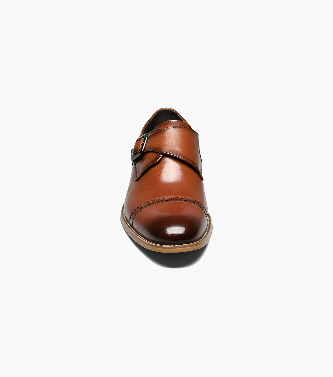 Stacy Adams Desmond Cap Toe Monk Strap by Stacy Adams Shoes - 7