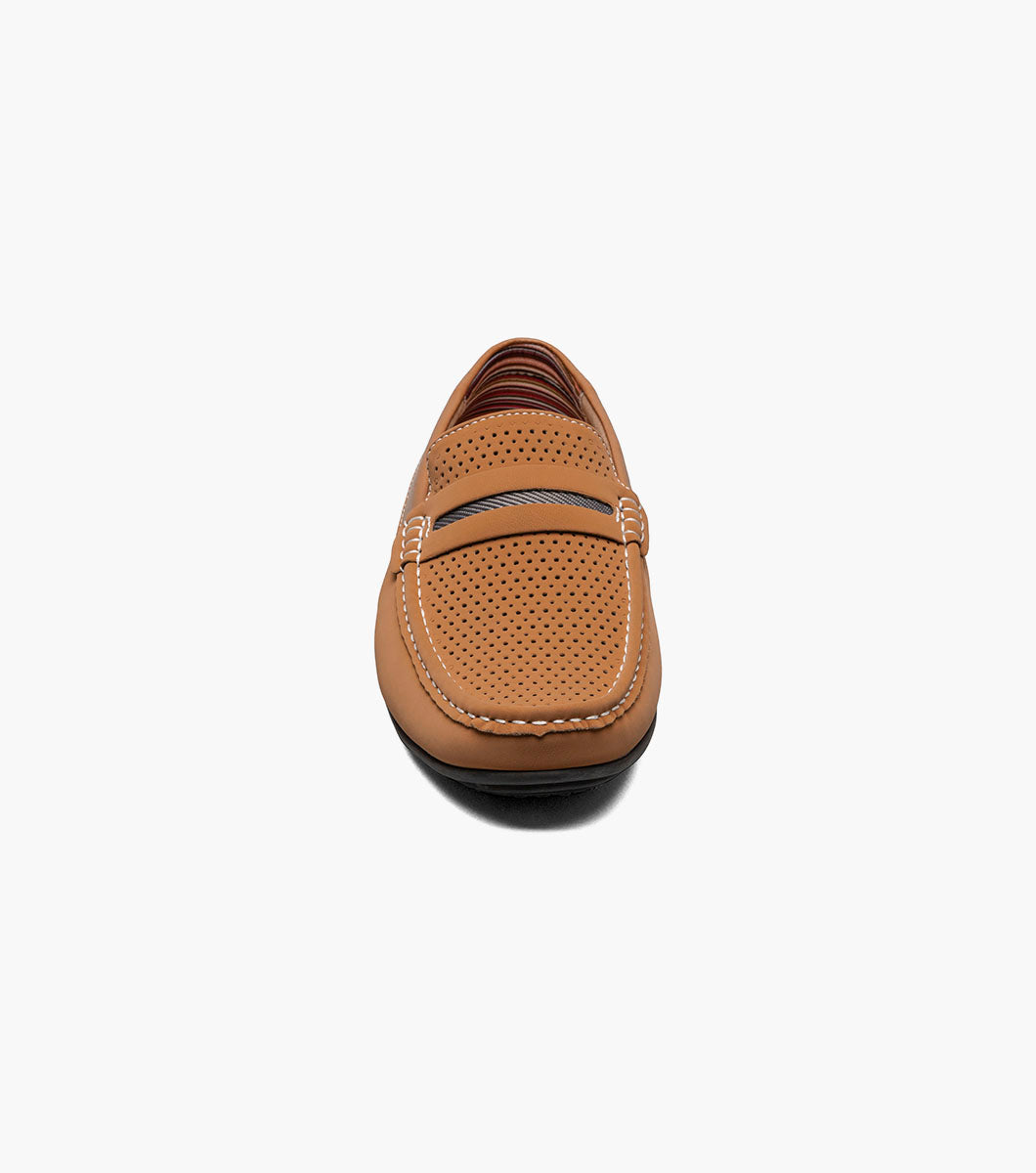 Stacy Adams Corby Moc Toe Saddle Slip On by Stacy Adams Shoes - 7