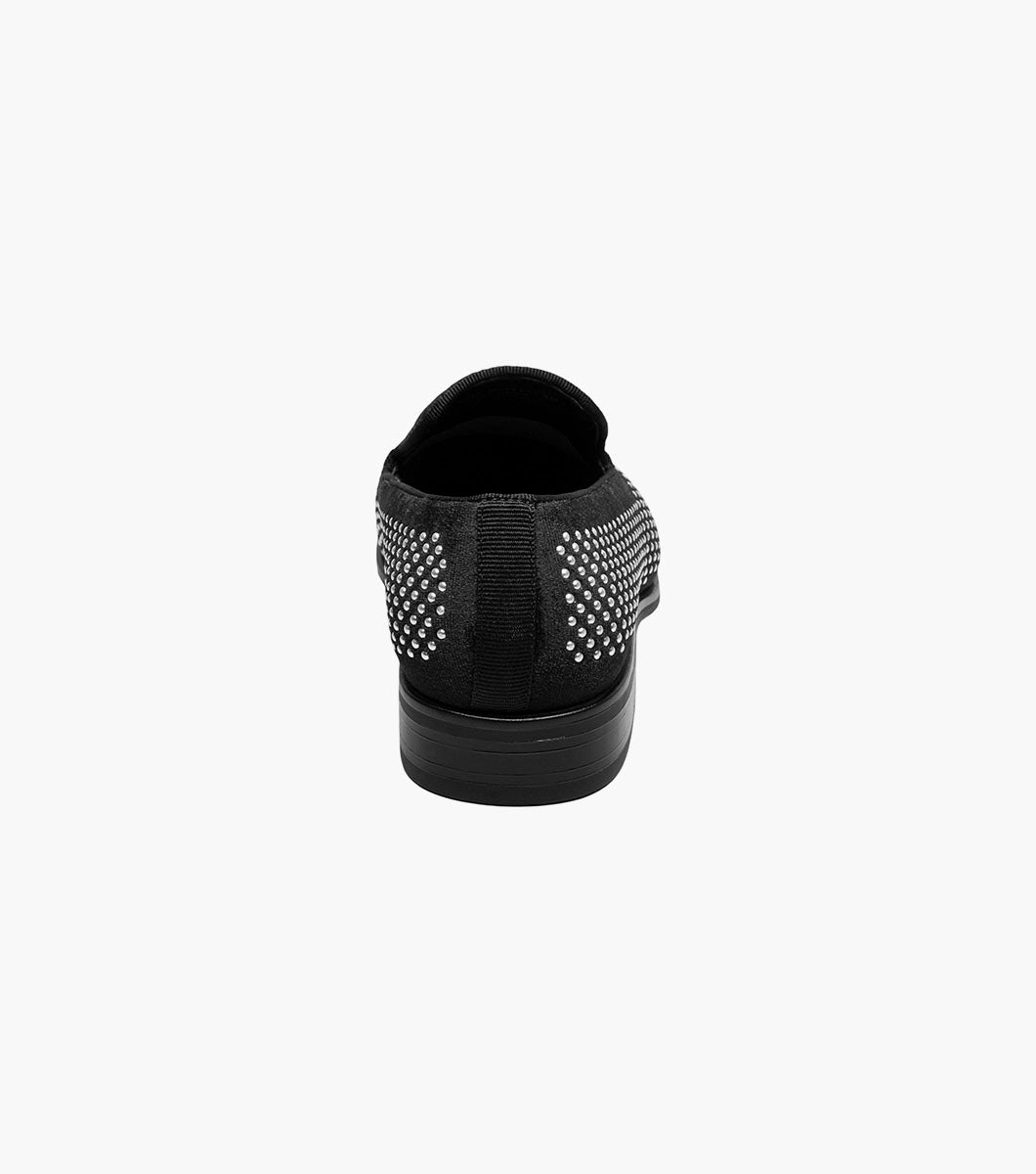 Stacy Adams Kids Swagger Studded Slip On by Stacy Adams Shoes - 13