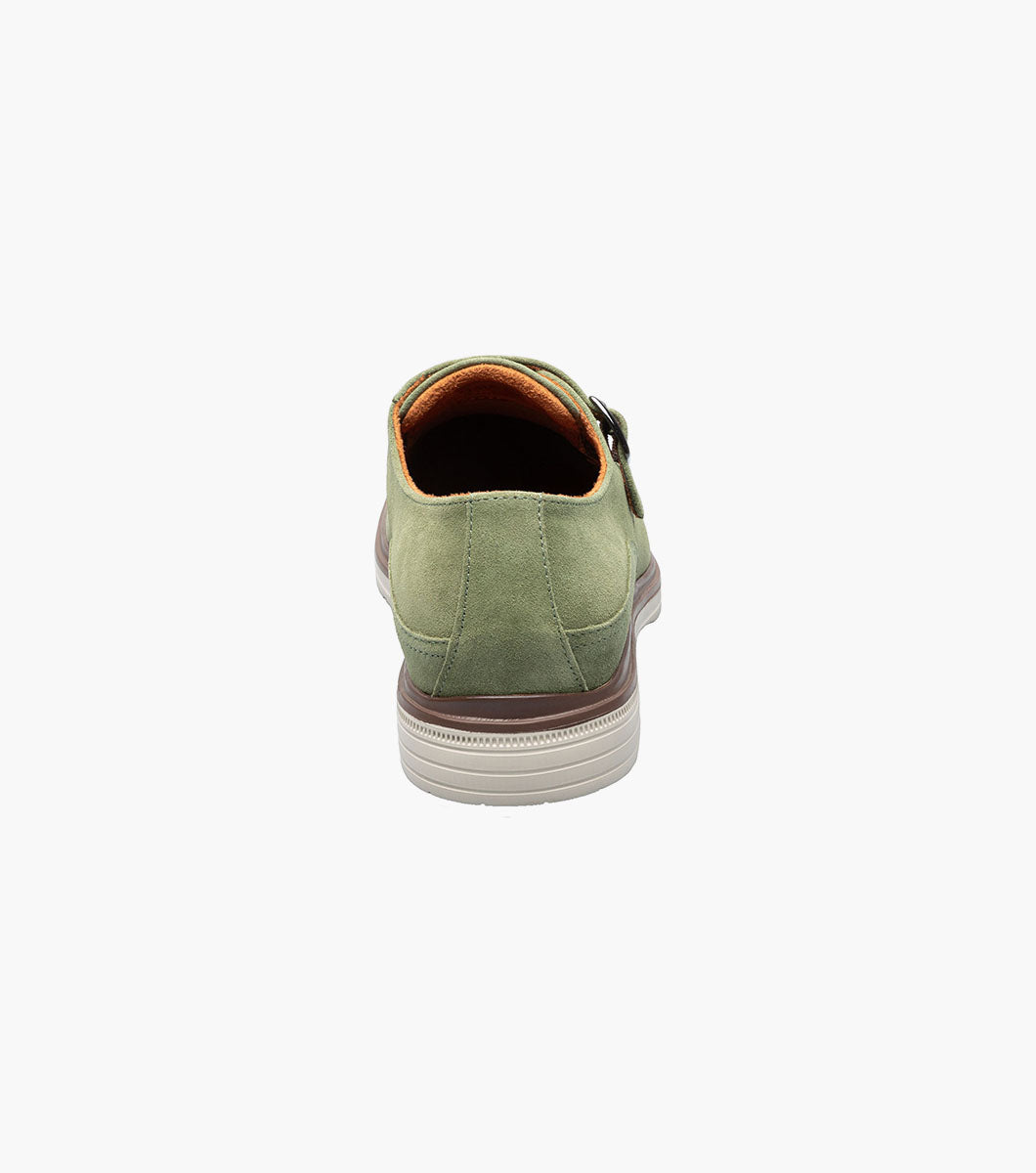 Stacy Adams Taylen Plain Toe Monk Strap by Stacy Adams Shoes - 7
