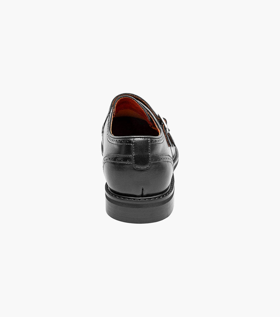 Stacy Adams Boswell Cap Toe Double Monk Strap by Stacy Adams Shoes - 7