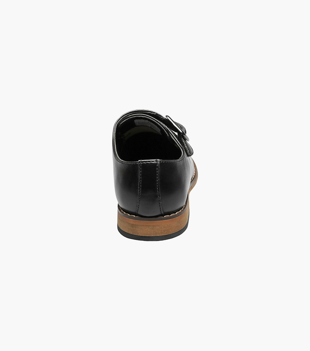 Stacy Adams Kids Desmond Cap Toe Monk Strap by Stacy Adams Shoes - 5