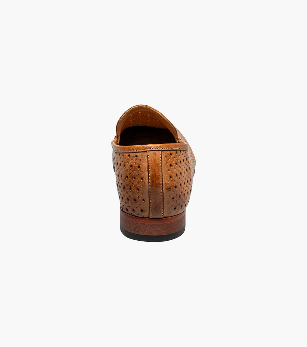 Stacy Adams Winden Moc Toe Perf Slip On by Stacy Adams Shoes - 7.5