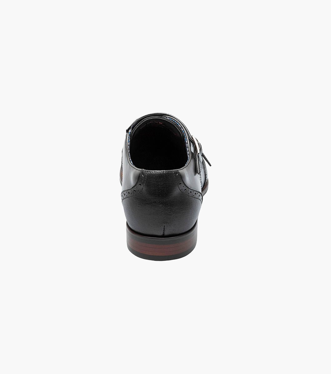 Stacy Adams Karson Wingtip Double Monk Strap by Stacy Adams Shoes - 7