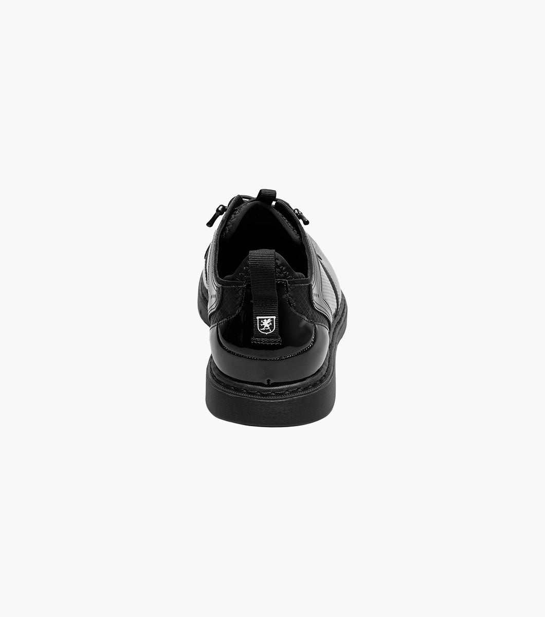 Stacy Adams Spyre Plain Toe Elastic Lace Up by Stacy Adams Shoes - 8