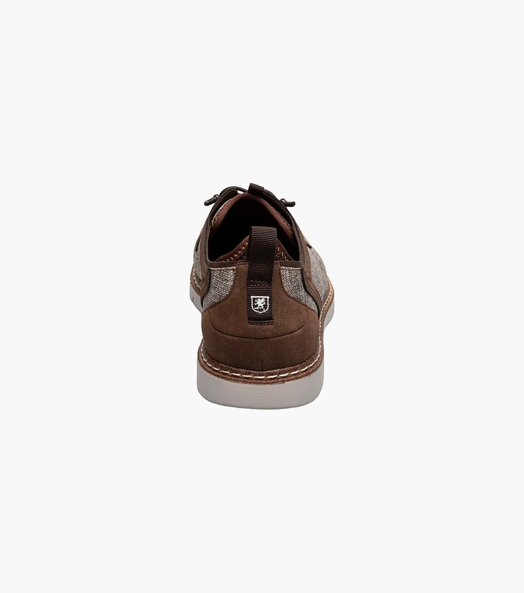 Stacy Adams Scanlan Plain Toe Elastic Lace Up by Stacy Adams Shoes - 7