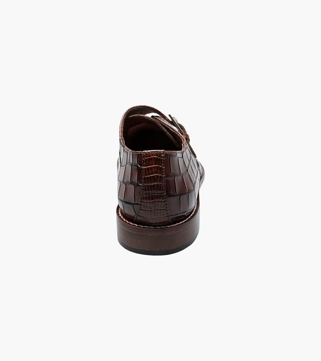 Stacy Adams Rapino Plain Toe Monk Strap by Stacy Adams Shoes - 7
