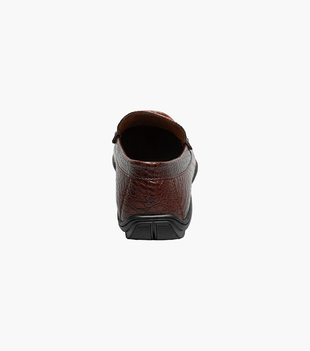 Stacy Adams Embrey Moc Toe Bit Slip On by Stacy Adams Shoes - 7