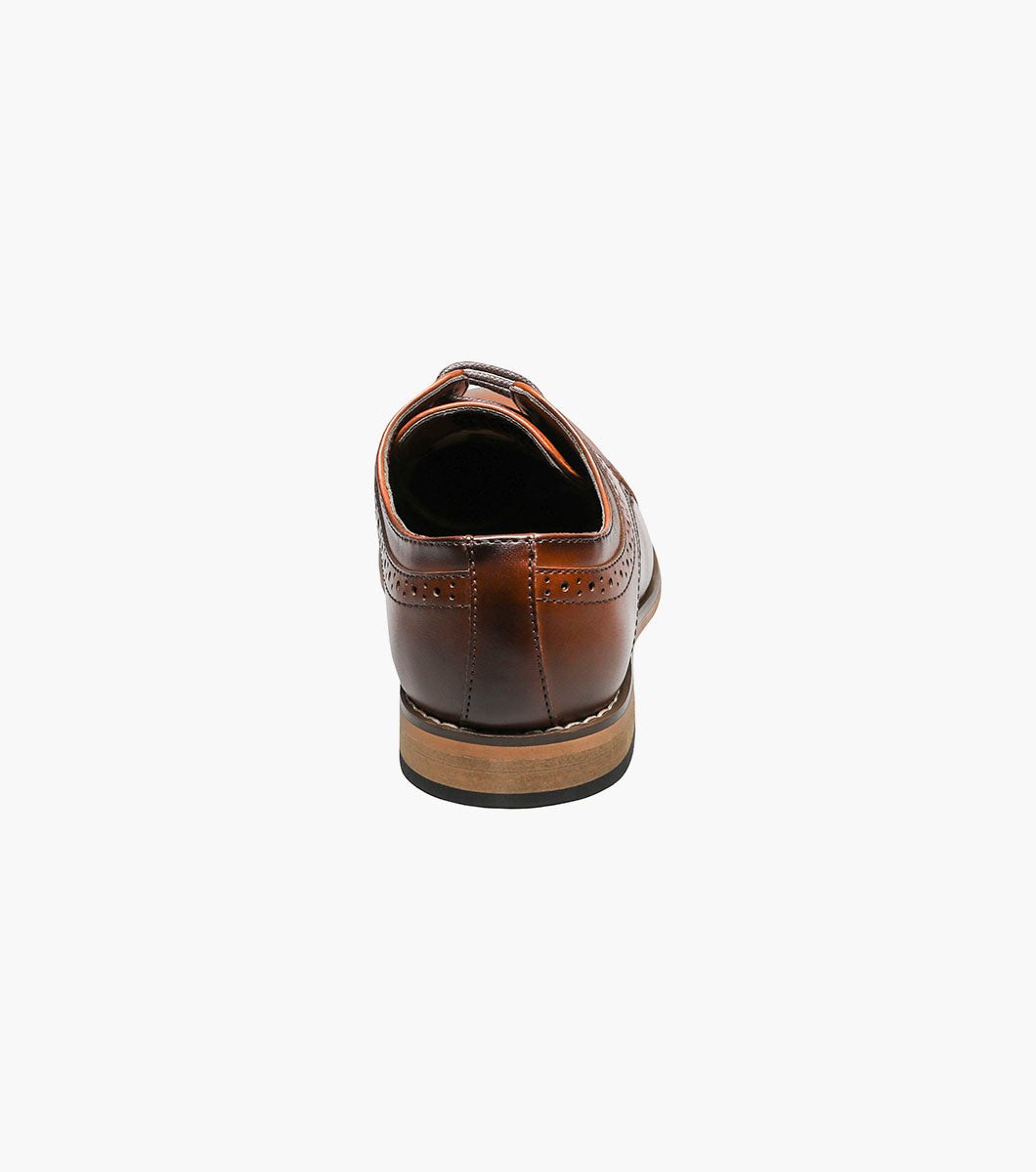 Stacy Adams Kids Dickinson Cap Toe Oxford by Stacy Adams Shoes - 11.5