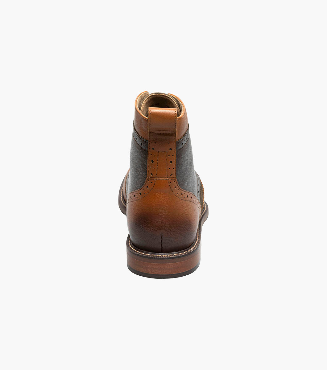 Stacy Adams Finnegan Wingtip Lace Up Boot by Stacy Adams Shoes - 14