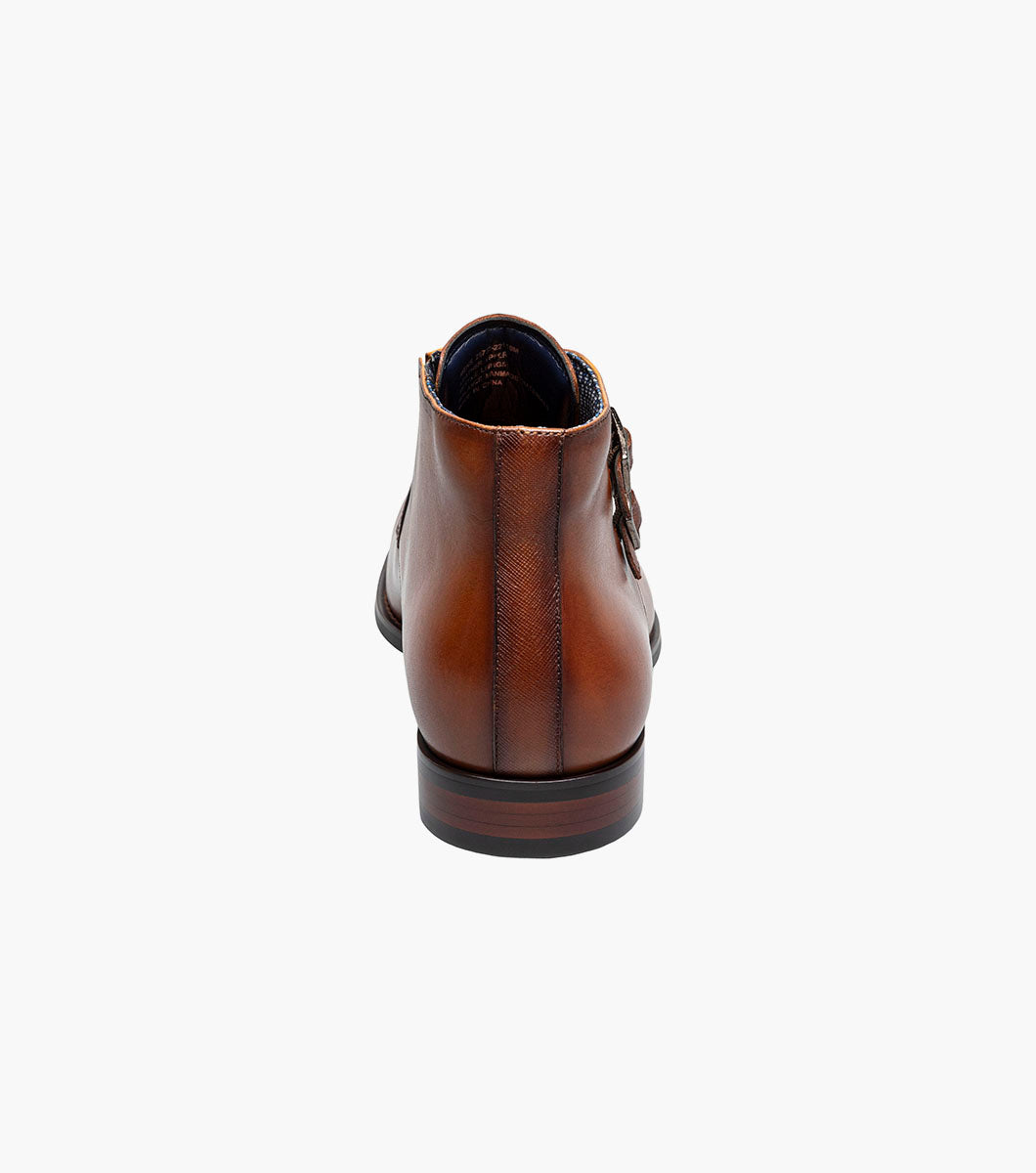 Stacy Adams Kaius Plain Toe Double Monk Strap Boot by Stacy Adams Shoes