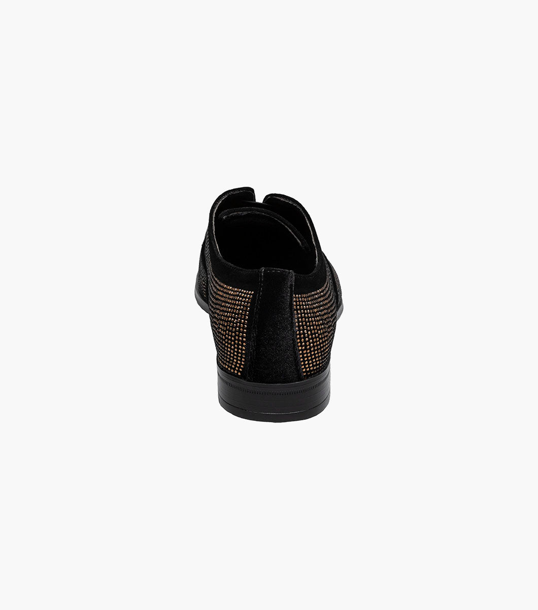 Stacy Adams Starleigh Rhinestone Plain Toe Slip On by Stacy Adams Shoes - 7