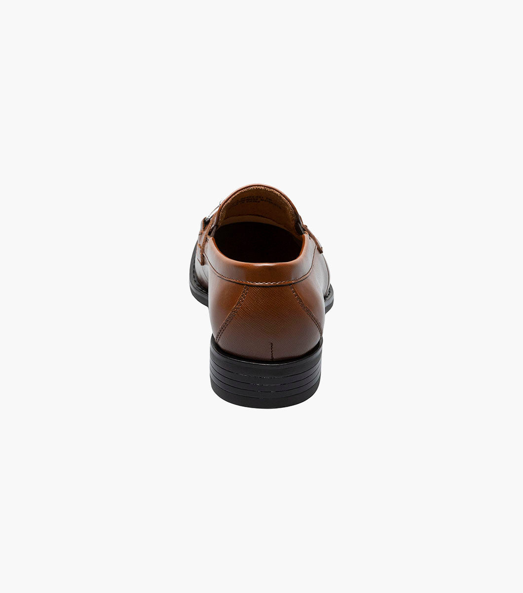 Stacy Adams Kids Kaylor Moc Toe Bit Slip On by Stacy Adams Shoes - 11