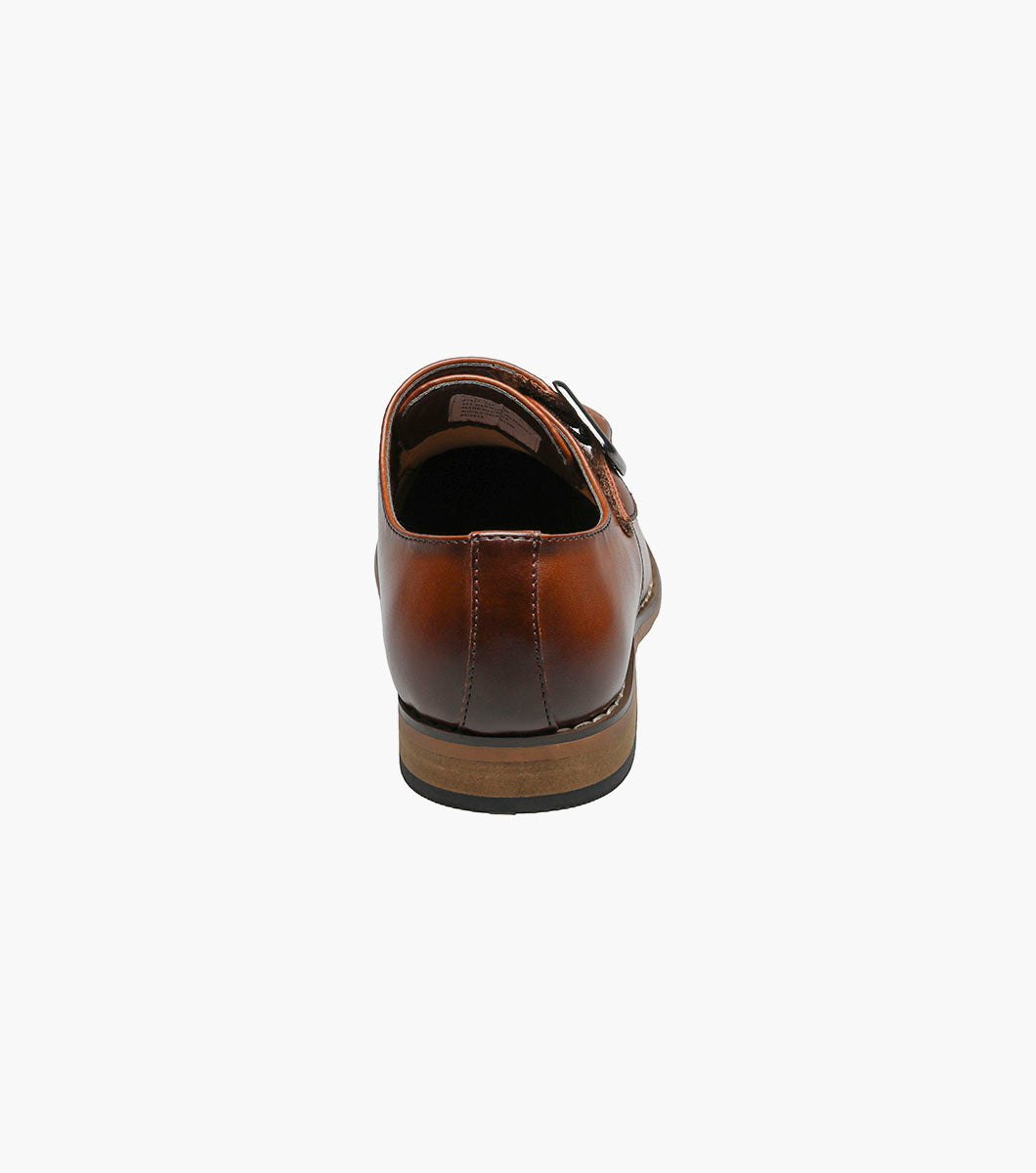 Stacy Adams Kids Desmond Cap Toe Monk Strap by Stacy Adams Shoes - 5