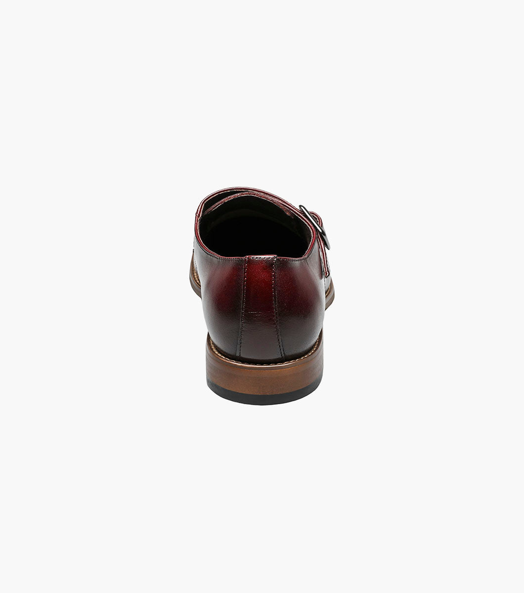 Stacy Adams Desmond Cap Toe Monk Strap by Stacy Adams Shoes - 7