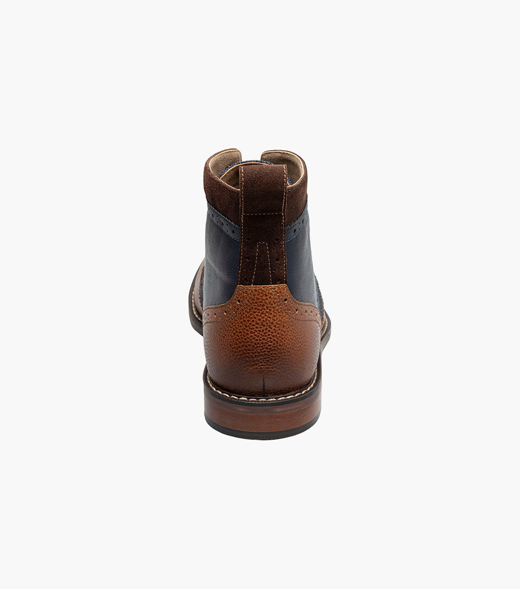 Stacy Adams Finnegan Wingtip Lace Up Boot by Stacy Adams Shoes - 14