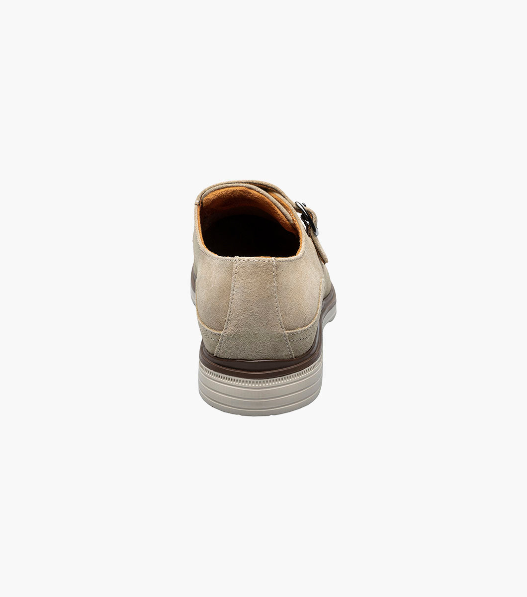 Stacy Adams Taylen Plain Toe Monk Strap by Stacy Adams Shoes - 7