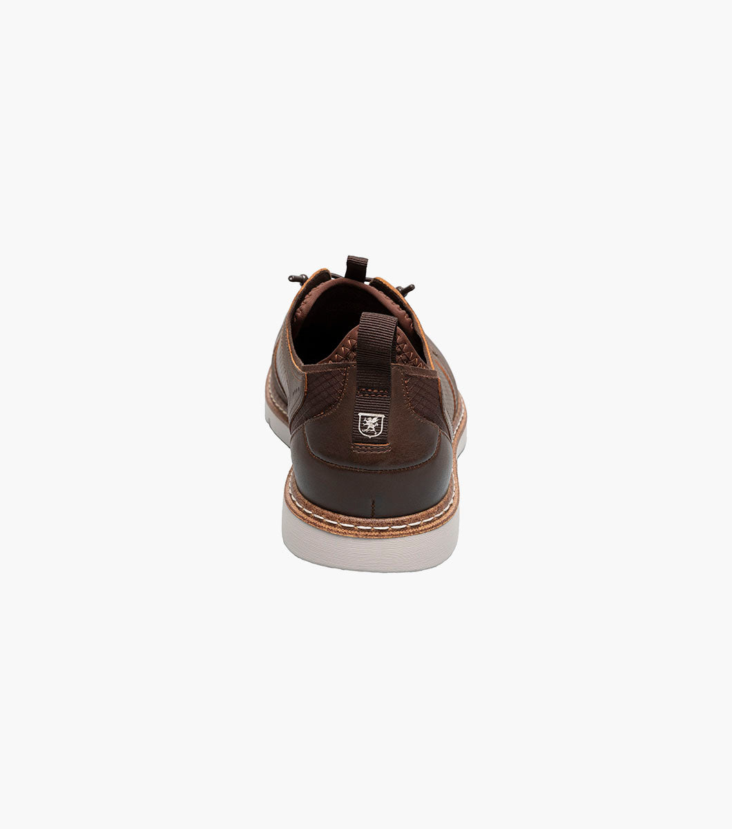 Stacy Adams Sync Plain Toe Elastic Lace Up by Stacy Adams Shoes - 7