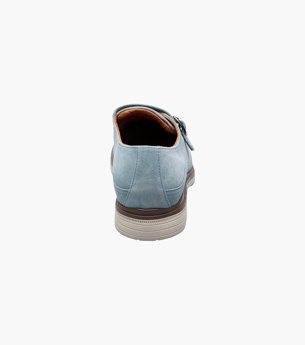 Stacy Adams Taylen Plain Toe Monk Strap by Stacy Adams Shoes - 7