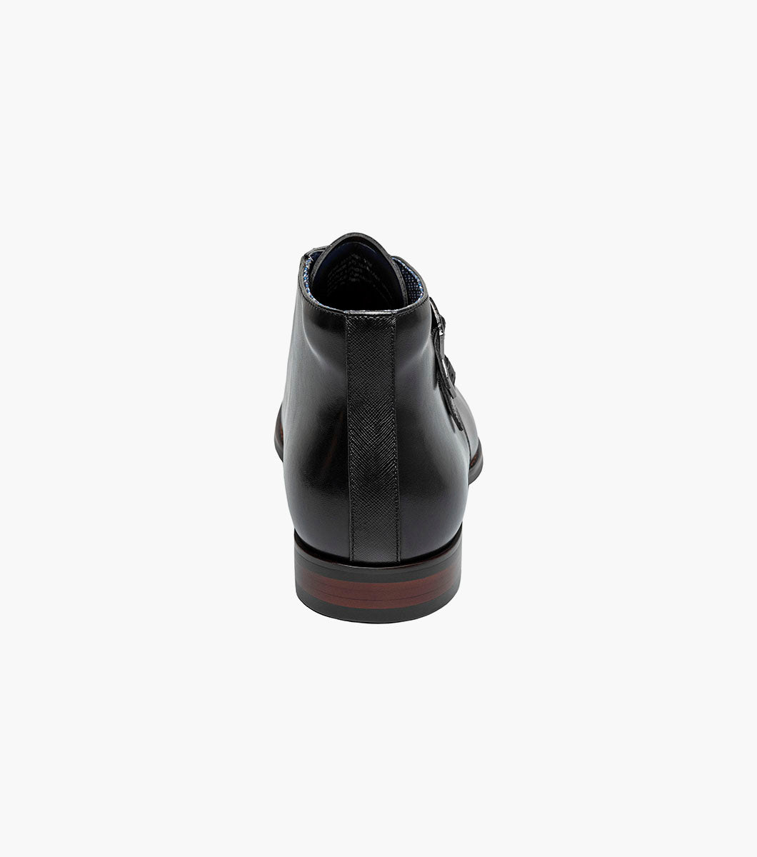 Stacy Adams Kaius Plain Toe Double Monk Strap Boot by Stacy Adams Shoes