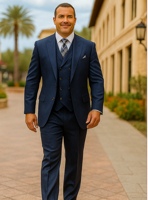 Sapphire Blue Suits