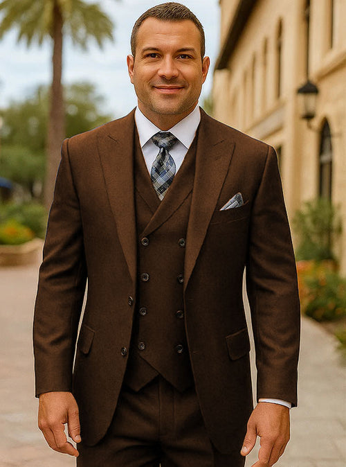 Business Brown Suits
