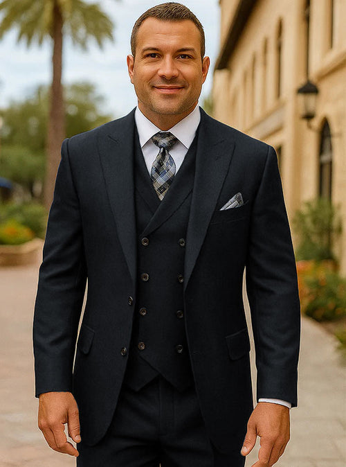 Mens Business Charcoal Suits