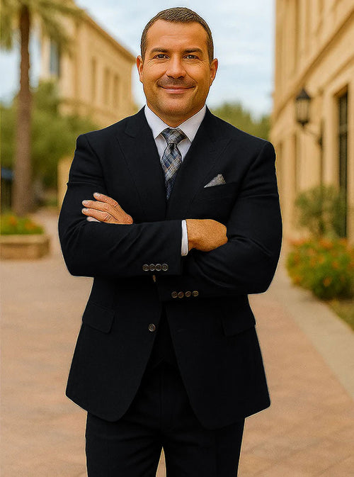 Classic Business Charcoal Suits