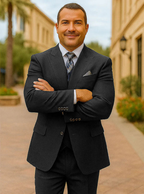 Mens Business Gray Suits