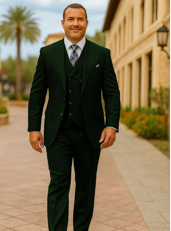 100 Percent Wool Suit - Mens Classic Business Sapphire Blue Suits - New Arrival - 38 Short Jacket+32 Waist Adjustable 28to34)(Height: 5 4 to5 7 )(Neck  15-16.5)S-M)