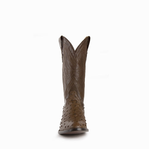 Ferrini Colt Ostrich Quill Dress Shoe - Luxurious & Exotic