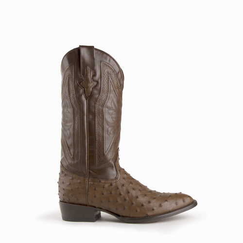 Ferrini Colt Ostrich Quill Dress Shoe - Luxurious & Exotic