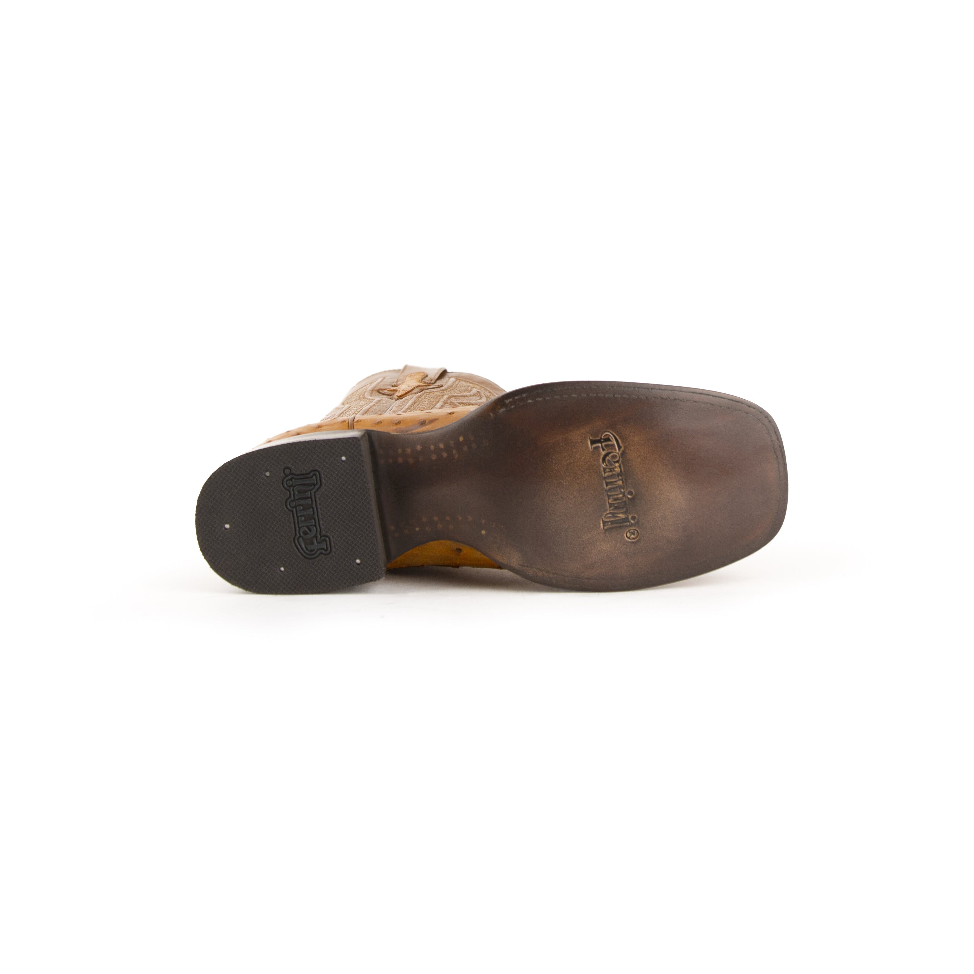Ferrini Colt - Men's Full Quill Ostrich - 8D