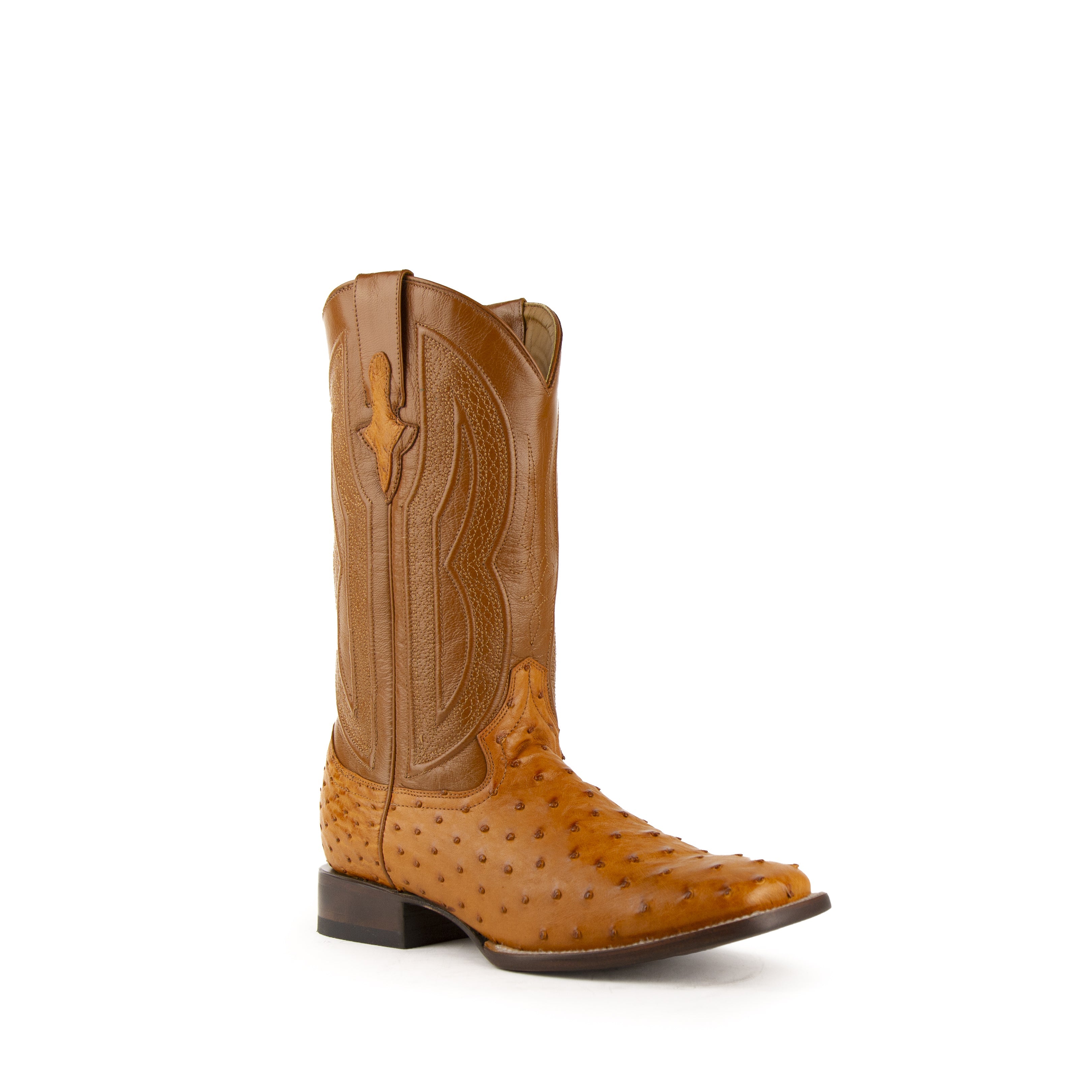 Ferrini Colt - Men's Full Quill Ostrich - 8D