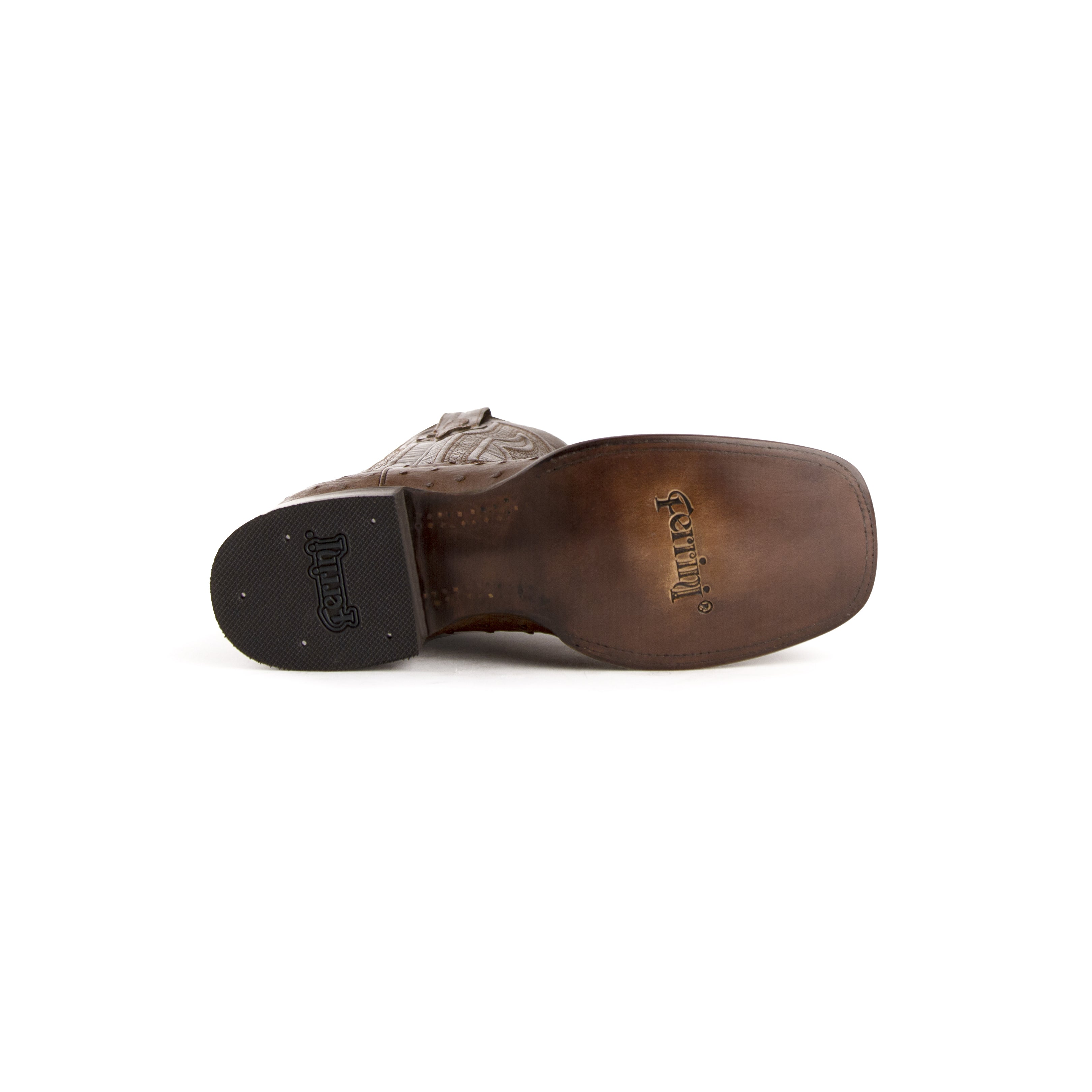 Ferrini Colt Full Quill Ostrich Shoe - 8D