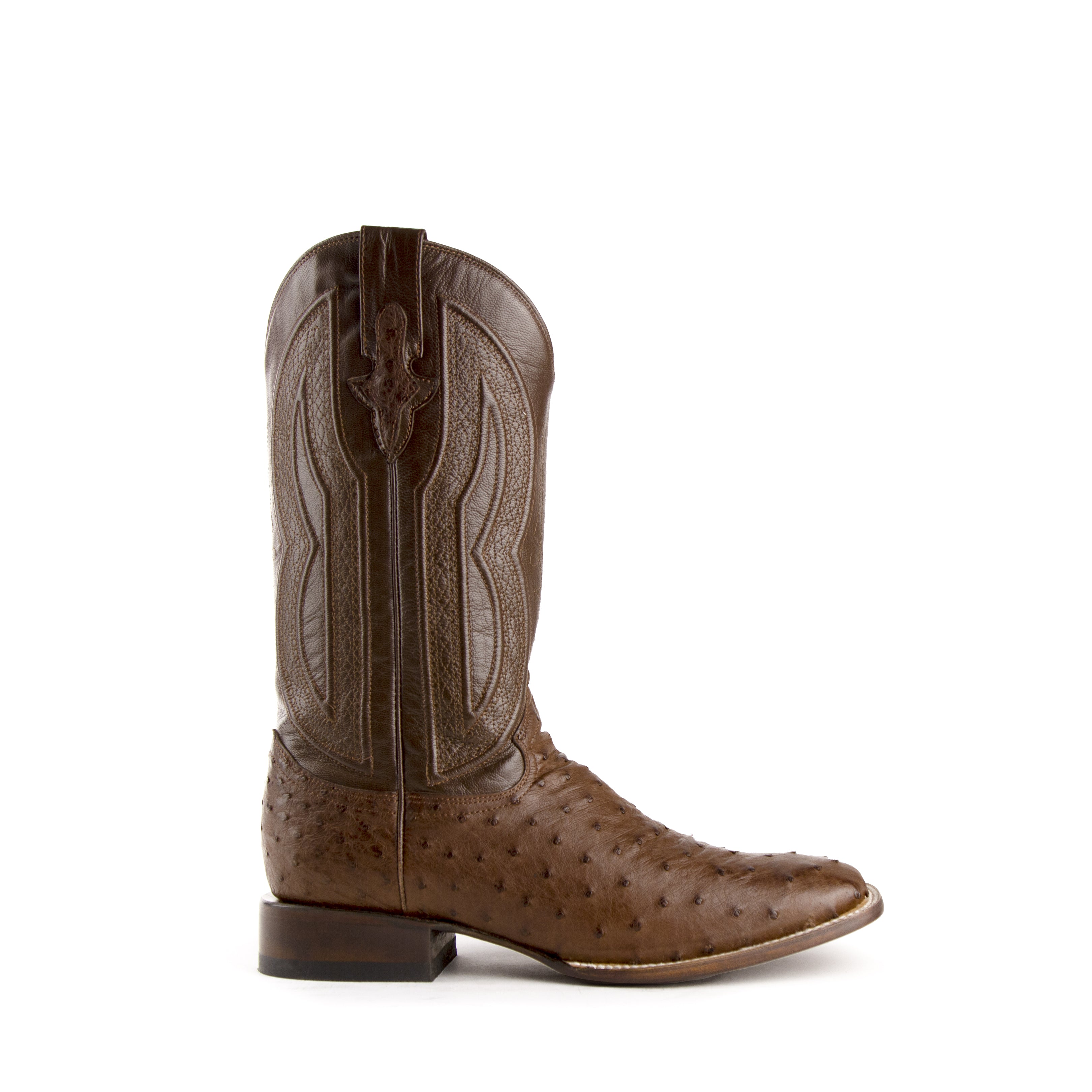 Ferrini Colt Full Quill Ostrich Shoe - 8D