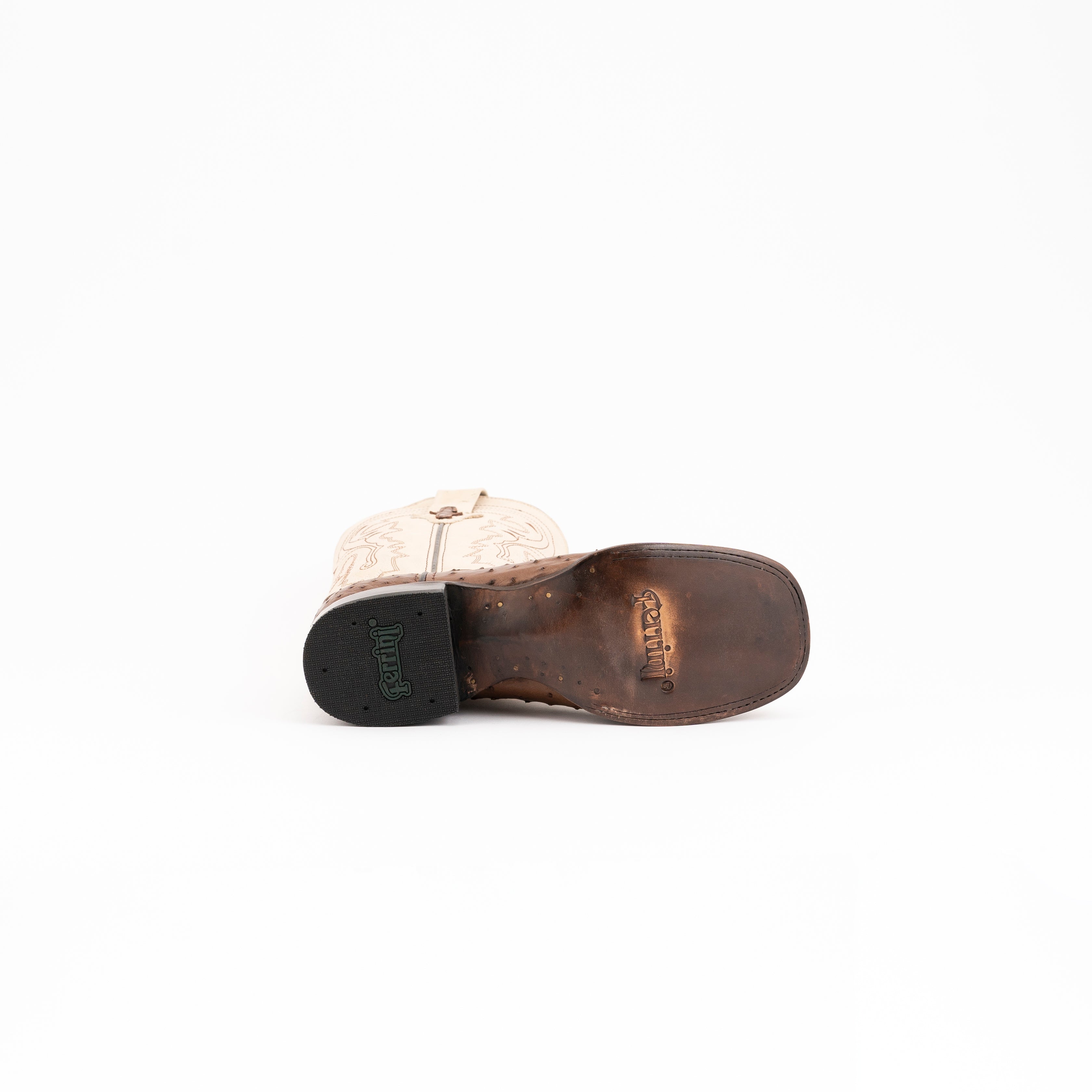 Ferrini Colt - Men's Full Quill Ostrich - 8D