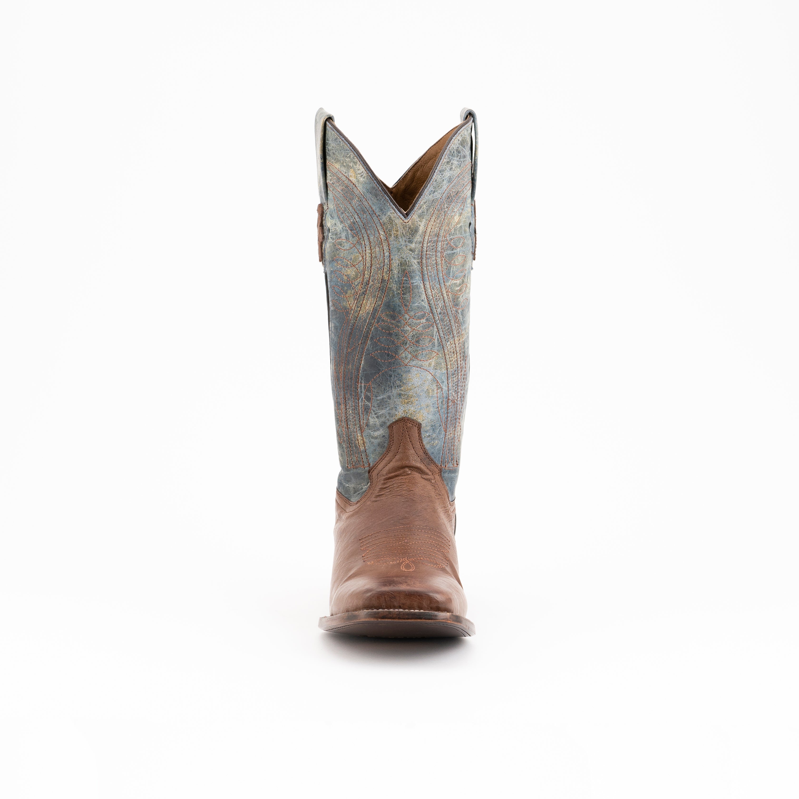 Ferrini Morgan - Men's Smooth Ostrich - 8D