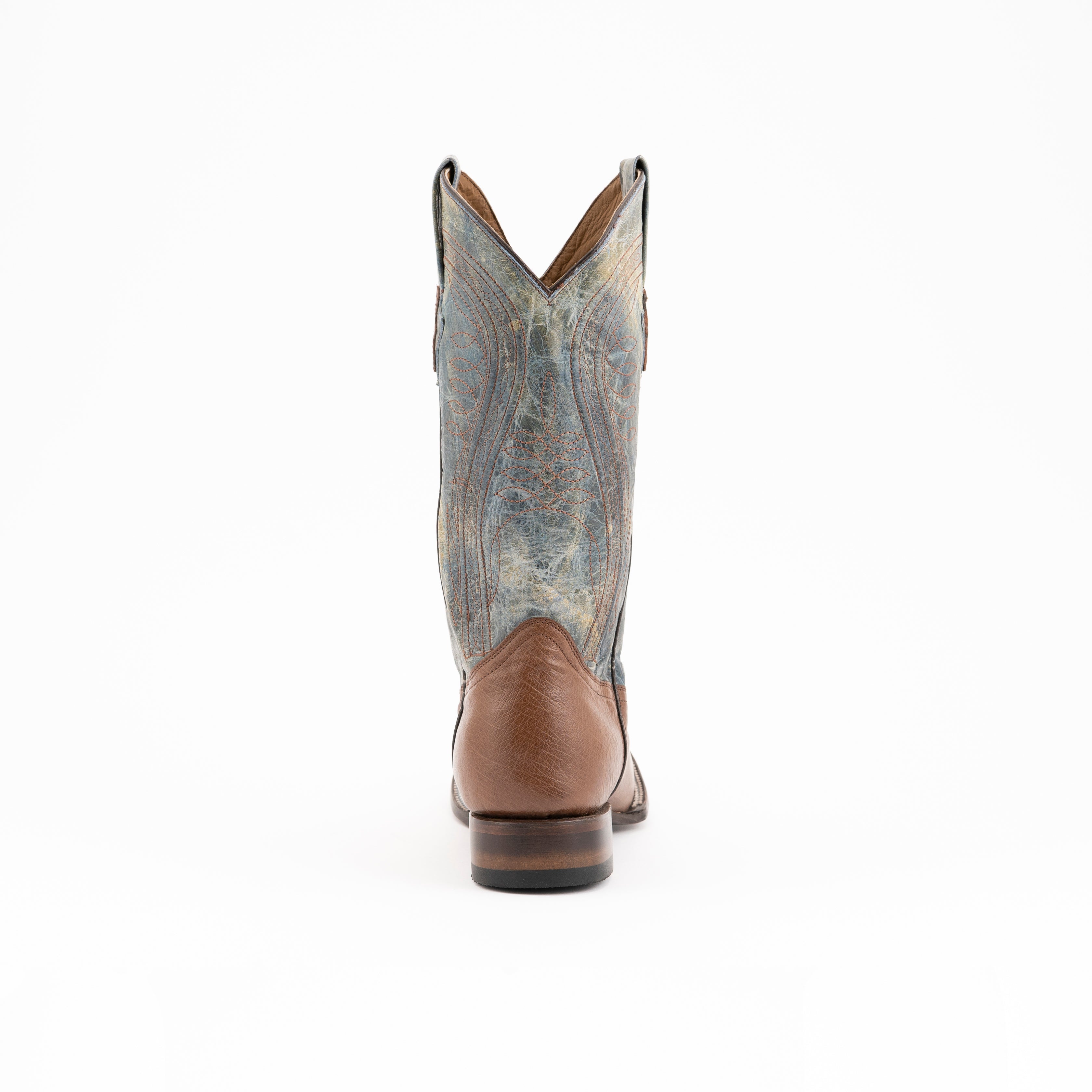 Ferrini Morgan - Men's Smooth Ostrich - 8D