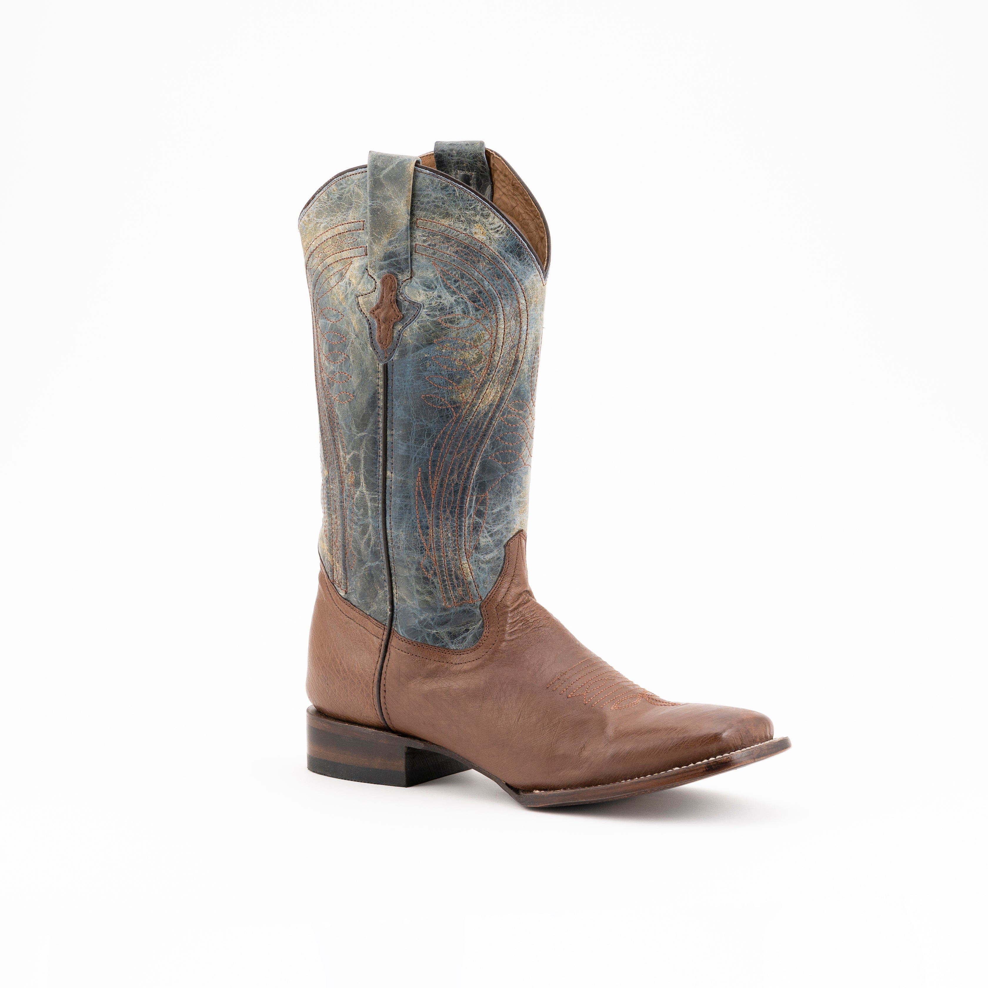 Ferrini Morgan - Men's Smooth Ostrich - 8D