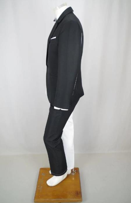 Men Peak Lapel Wedding Suit - L or Large