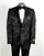 Floral Suits - Paisley Suit - Fashion Suits - Wedding Suit Black And White