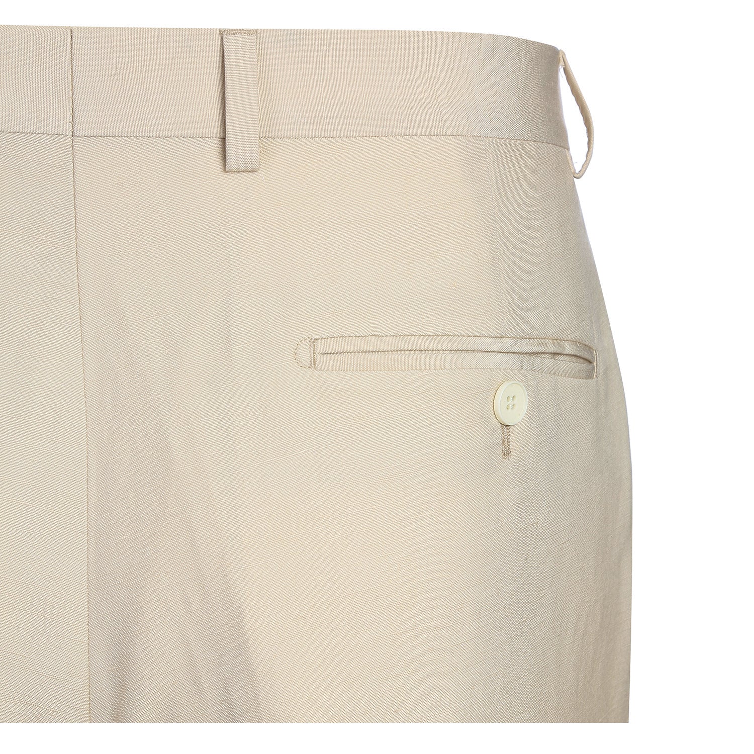 611-3 Men's New Slim Fit Checked Linen Suits - 38Lx32W