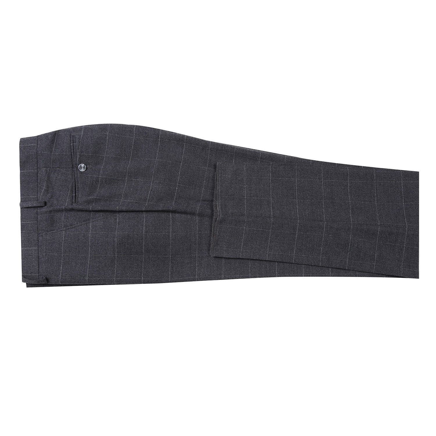 293-31 Men's Slim Fit Checked Suits - 38Lx32W