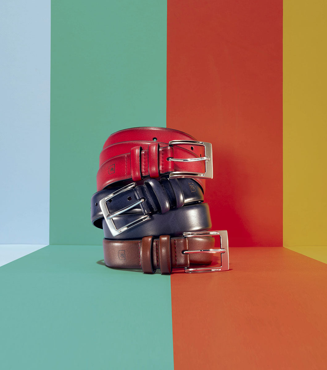 Stacy Adams Russell Double Strap Belt by Stacy Adams Shoes