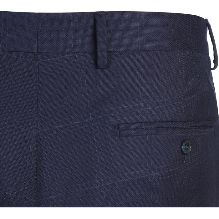 293-29 Men's Slim Fit Checked Suits