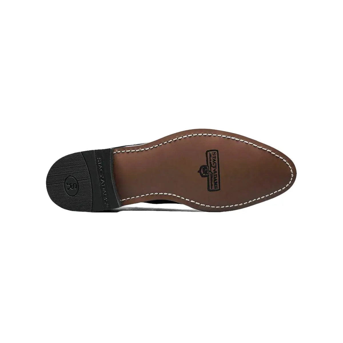 11003,Stacy Adams Patent Shiny Leather Concorde Cap Toe Oxford Lace Up - 6