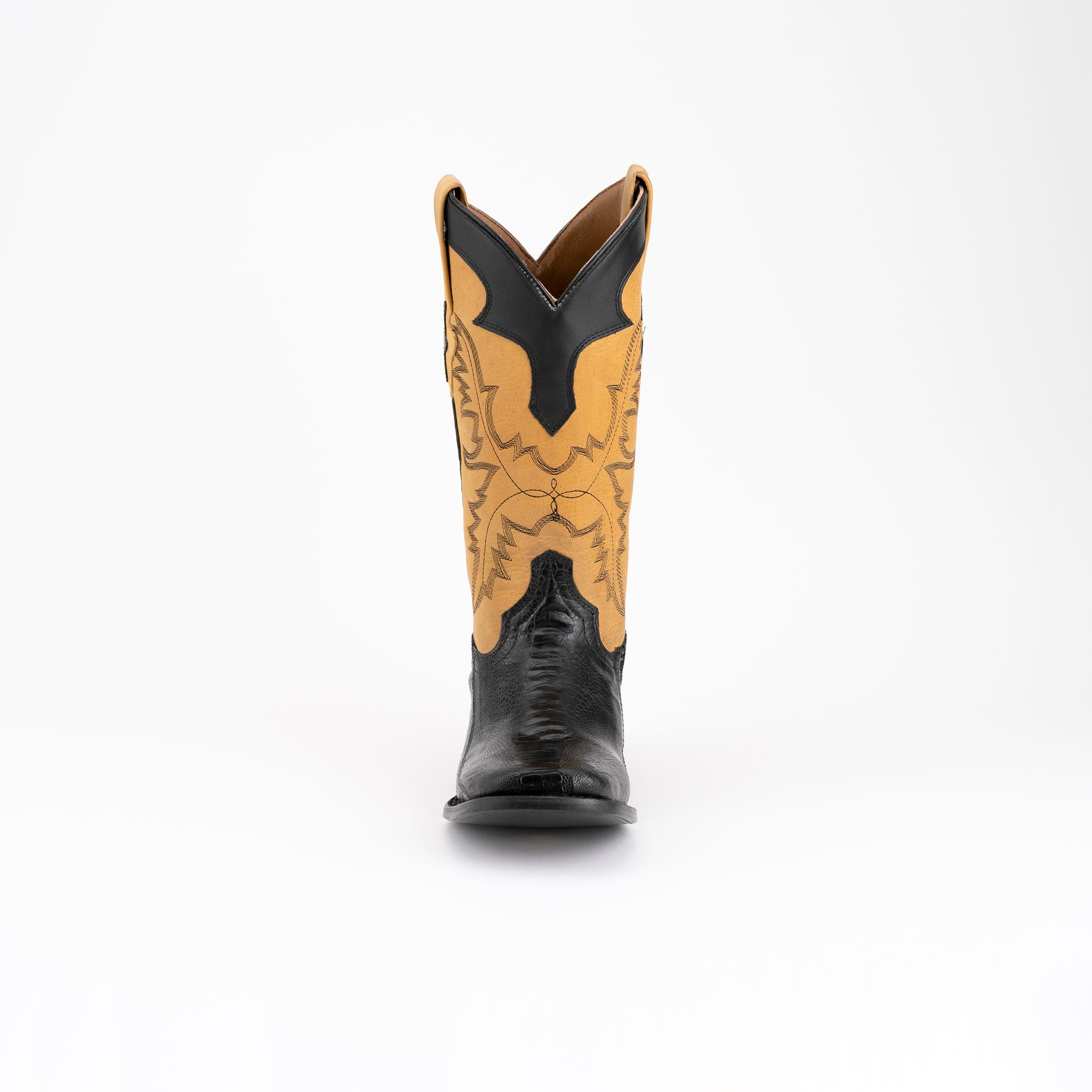 Ferrini Nash Ostrich Leg Shoe - Luxury Exotic Leather