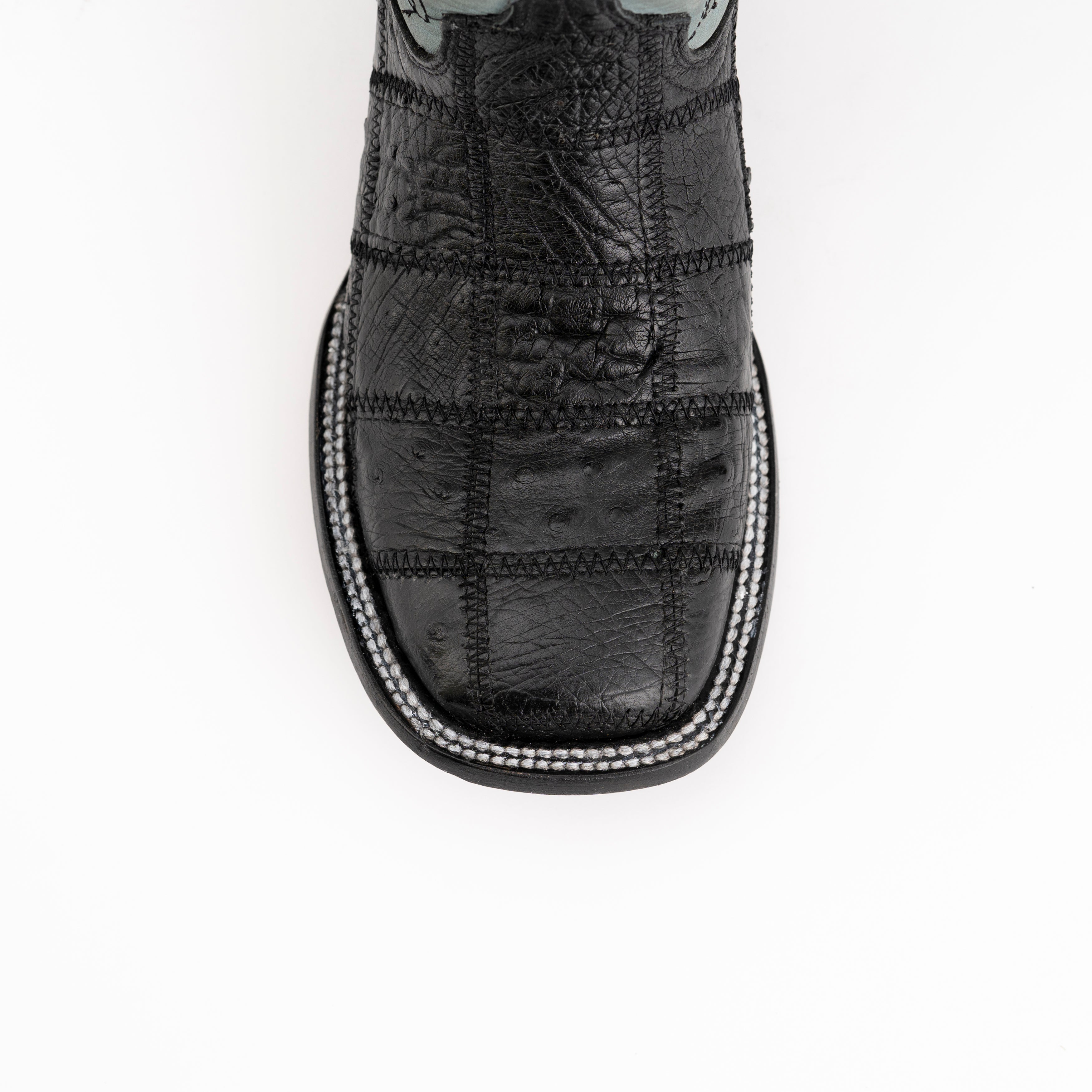 Ferrini Pinto Patch Ostrich Luxury Dress Shoe